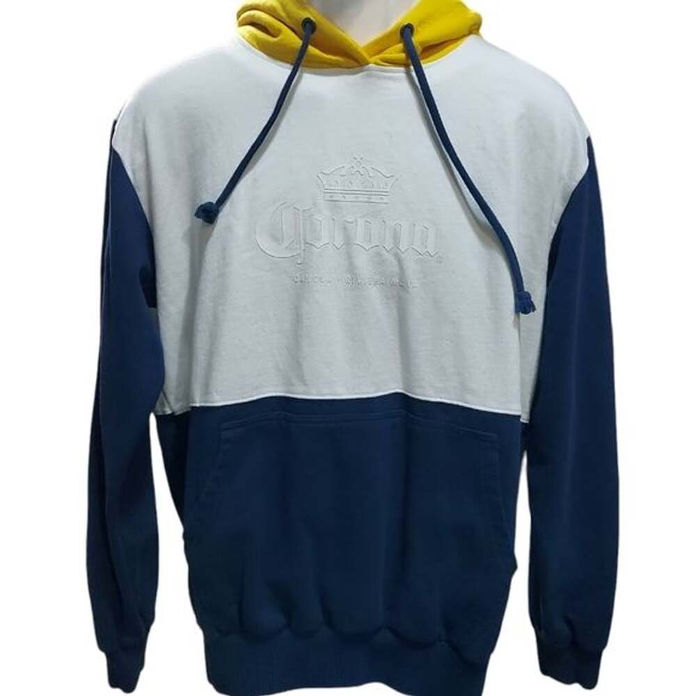 Corona Sweater  Men's Large Hoodie Sweatshirt Official Tri-Color